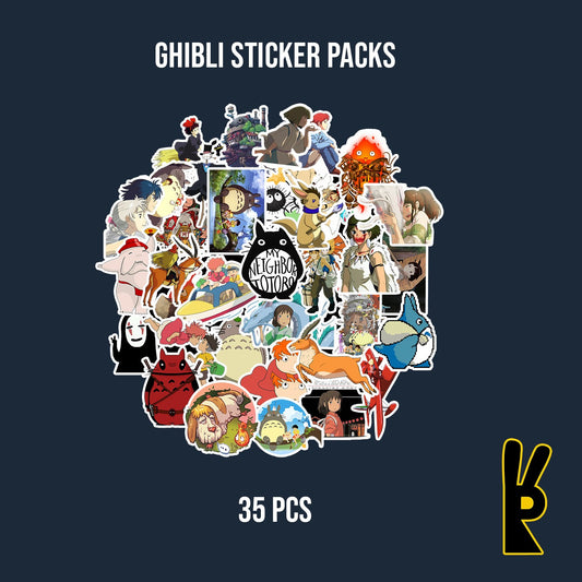 Ghibli Sticker Packs 35 Pcs