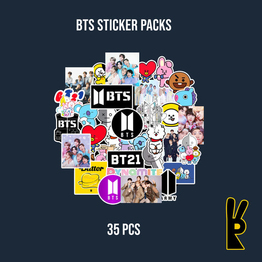 BTS Sticker Packs 35 Pcs